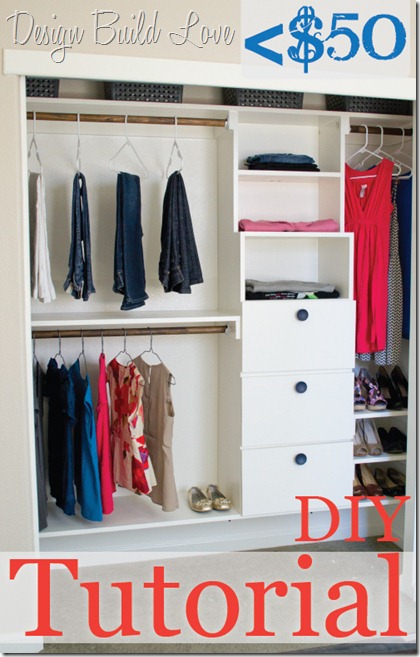 How to Make Closet Shelves - DIY Closet Organization System Plans and  Tutorial